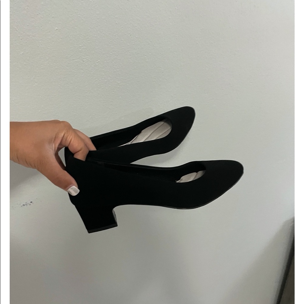Black shoes